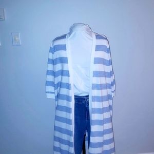 Talbots cardigan duster